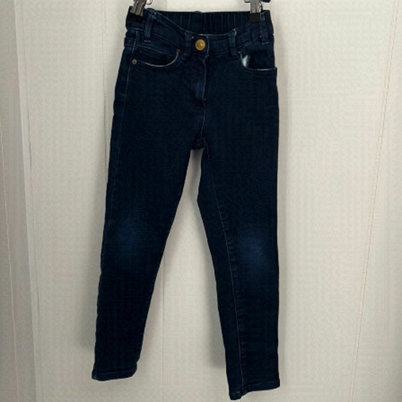 Girls Crewcuts Stretch Skinny Jeans Dark Wash Size 6 - Picture 1 of 3